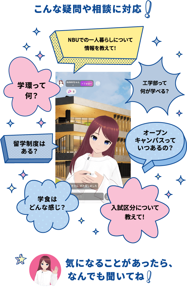 こんな疑問や相談に対応！NBUでの一人暮らしについて情報を教えて！